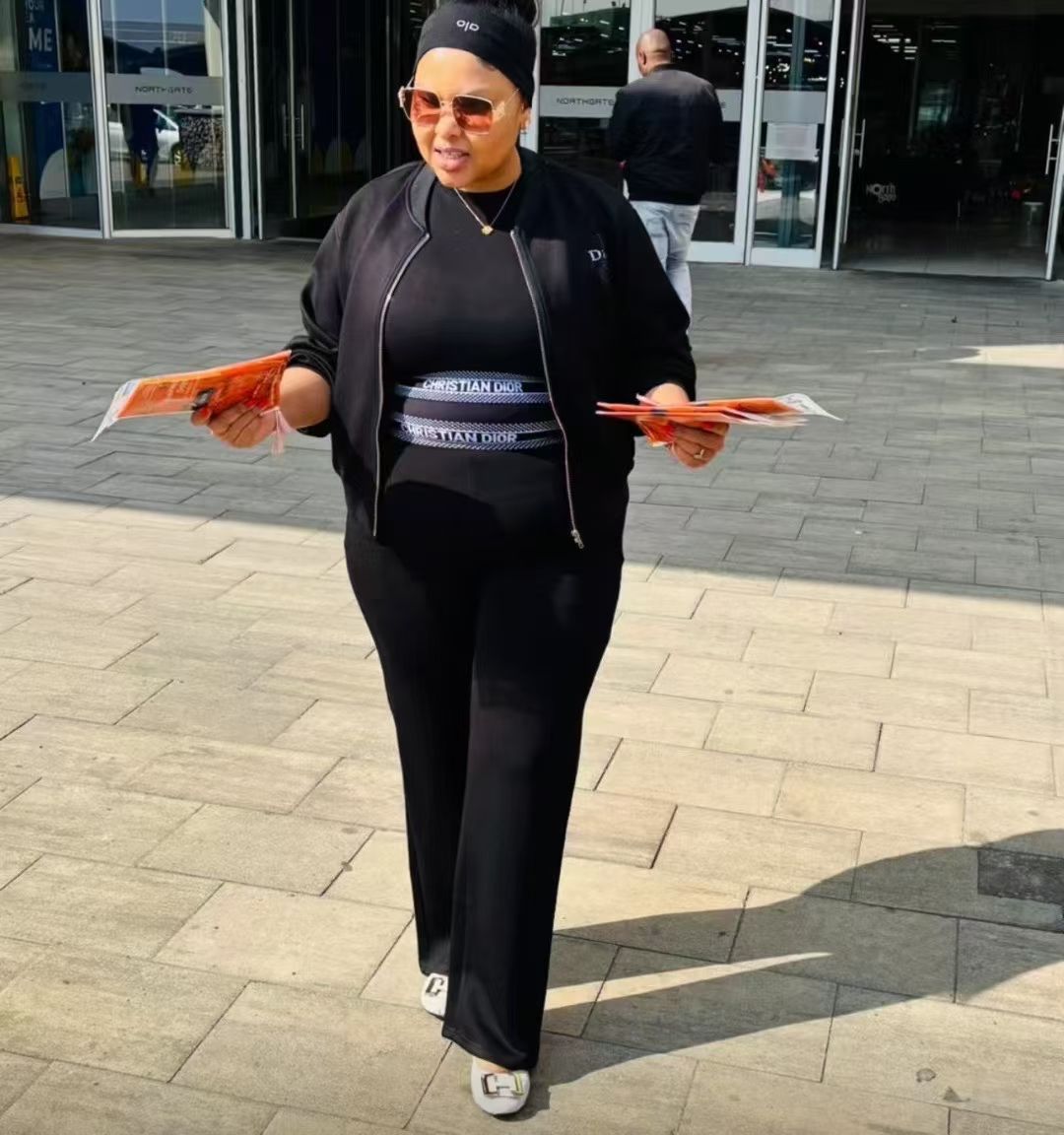 10.22.25 Pants set CD jogger Black