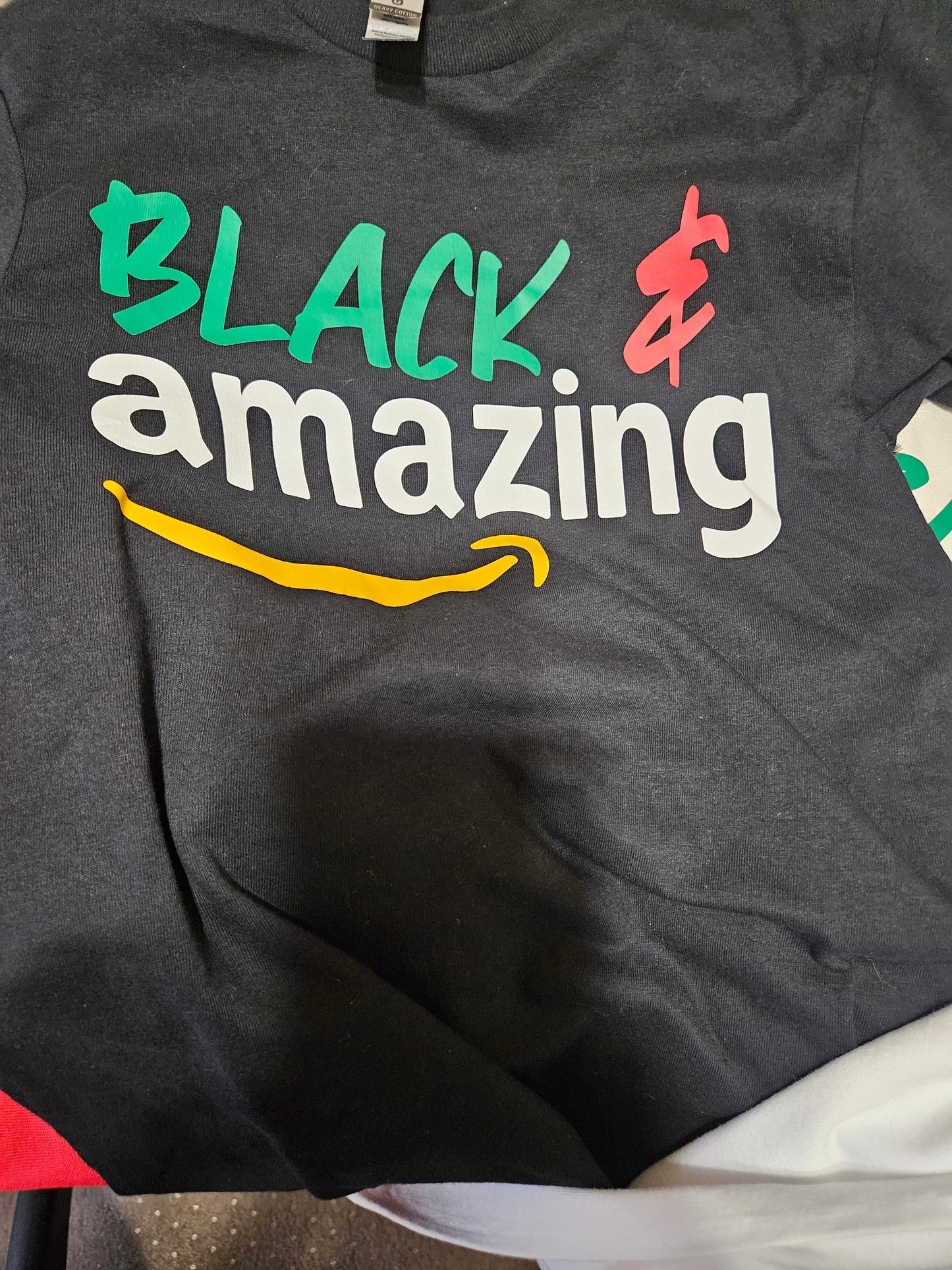 2.14.24 Tshirt black history amazing black