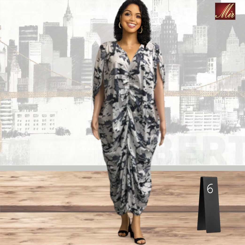 6.9.26 Kaftan dress w rouging OS