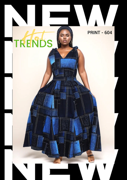 6.30.25 Dress Maxi dress denim patch look up to 1x