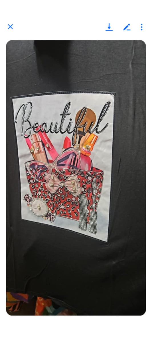 4.29.25 Tshirt bling w beautiful