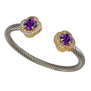 9.30.25 Bangle MZ w daisy stone