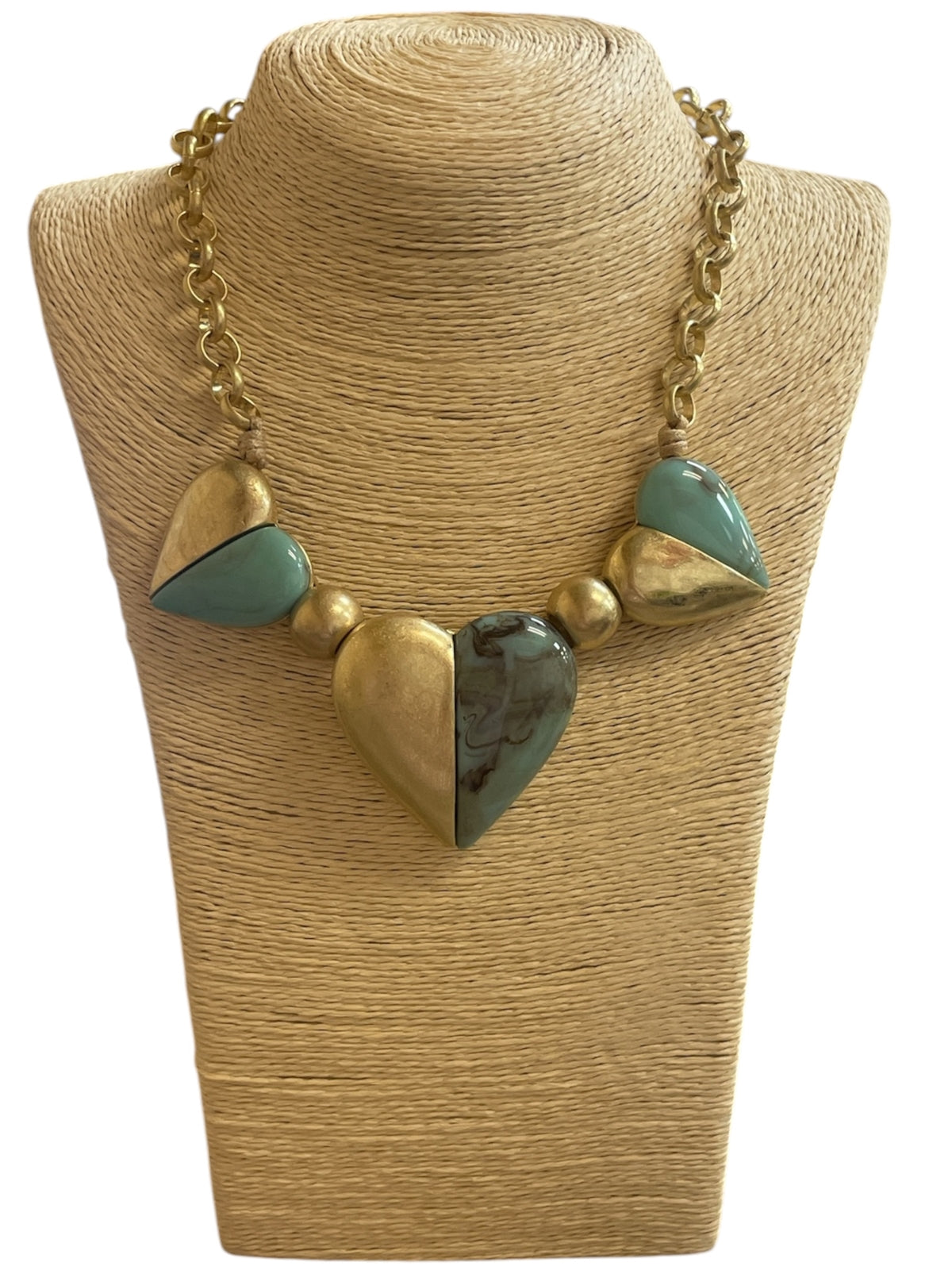 10.24.26 Jewerly Turquoise stone necklace bracelet