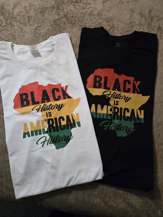2.17.25 Tshirt Africa Black history White