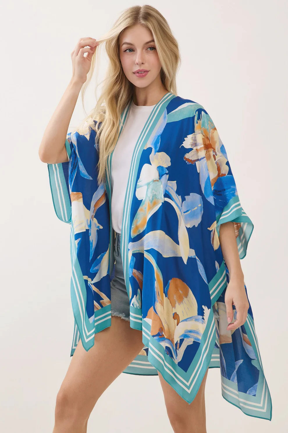 7.13.26 Duster GG tropical cotton floral OS