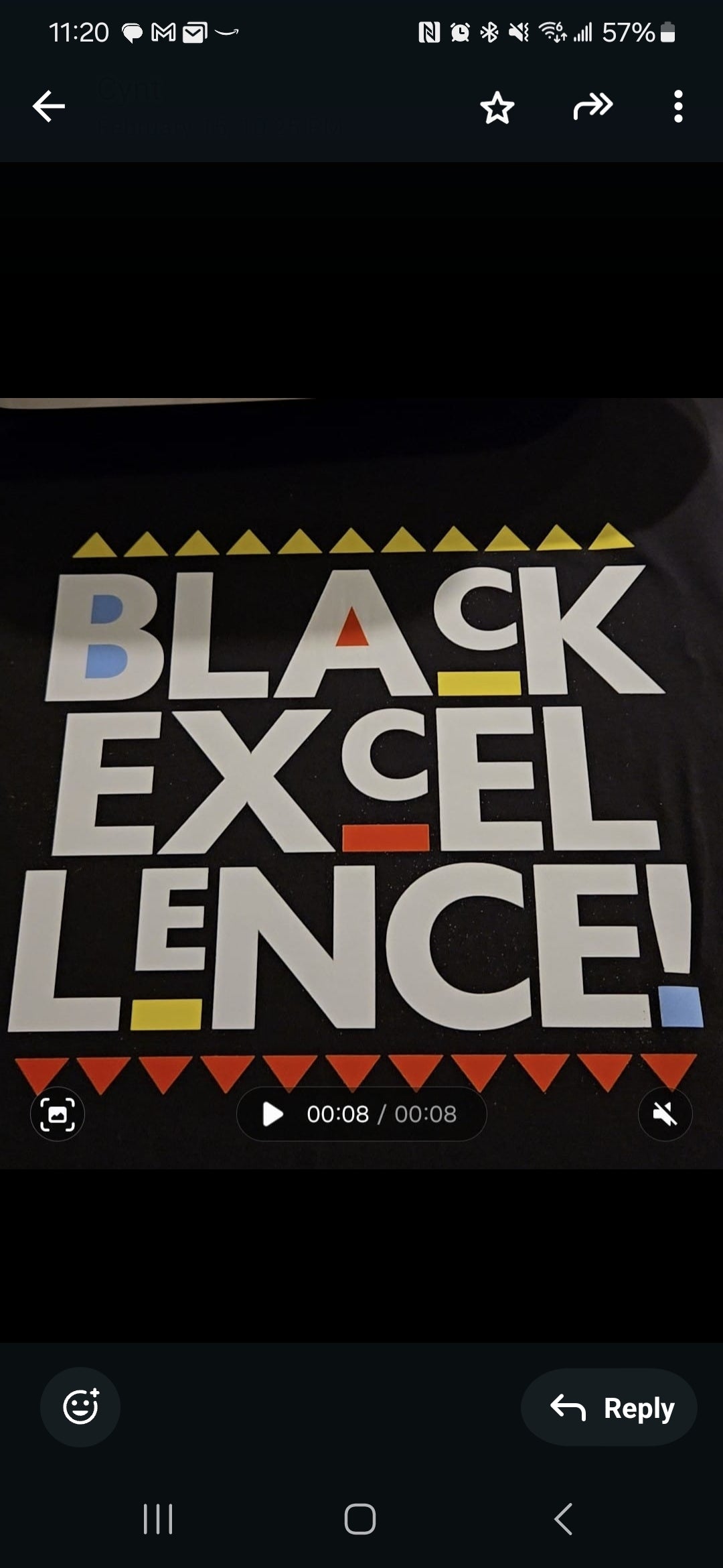 2.17.25 Tshirt Black Excellence do right thing style