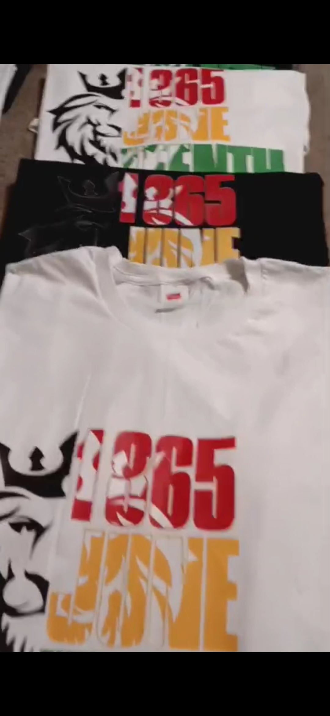 6.2.24 Tshirt Junetheen lion head WHITE