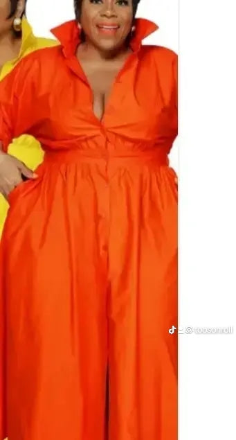 7.5.24 Dress Orange shirt maxi dress