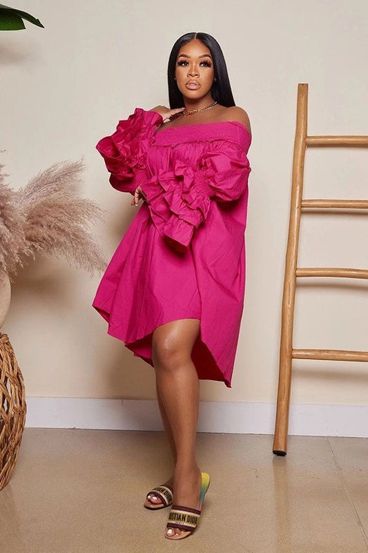 4.15.25 Dress NYS  off shoulder swing dress up to 2x