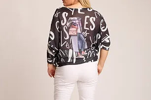 5.30.25 Top Cento Uno b/w yes mesh top up to 1x