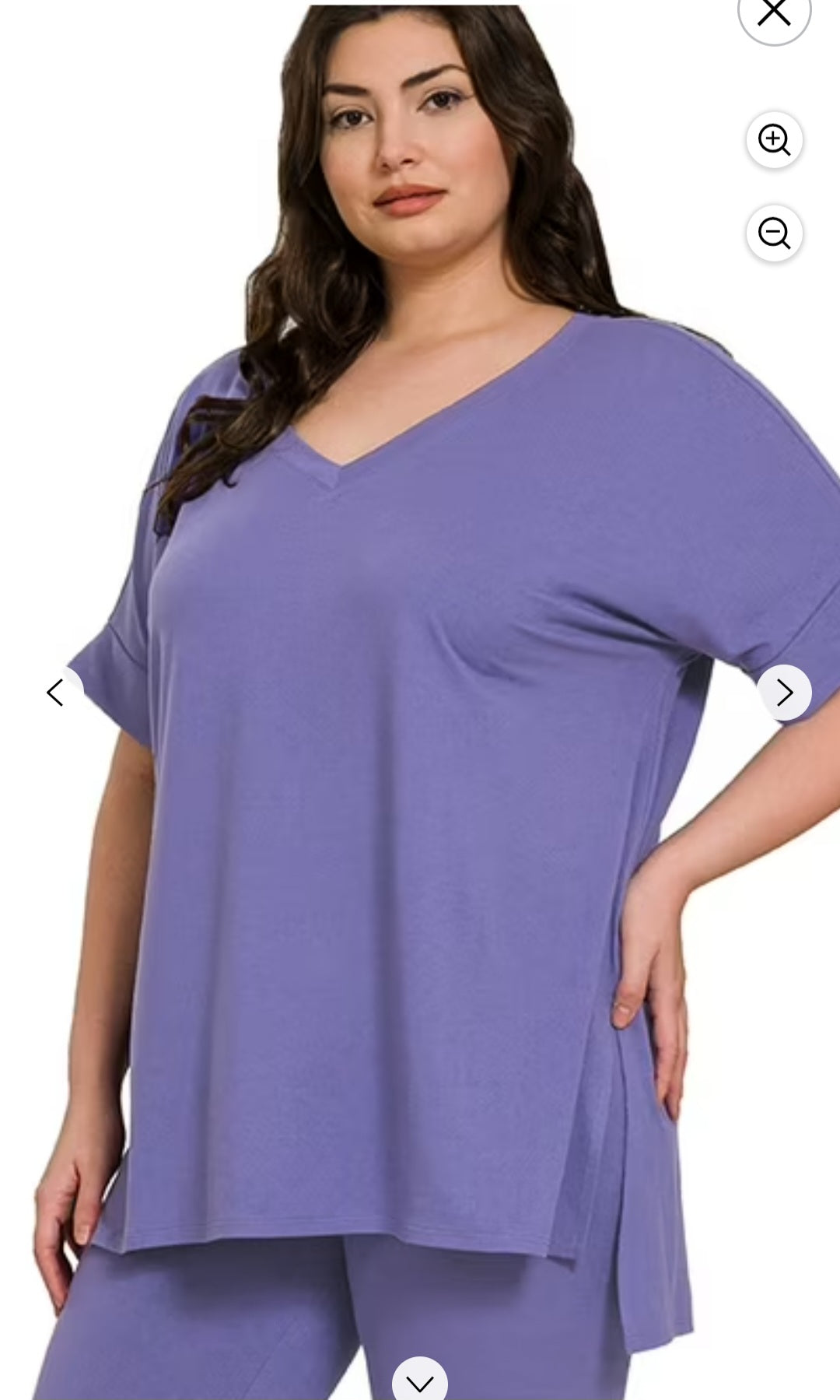 10.3.26 leggings set Zenana plus lilac