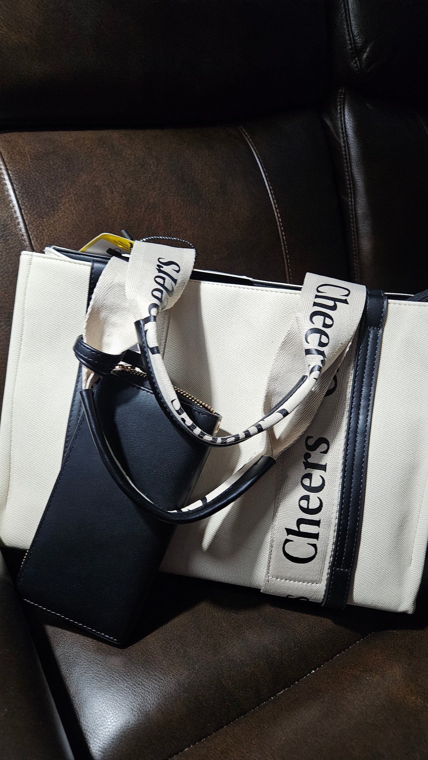 6.4.26 Tote Cheers tote w wallet pink