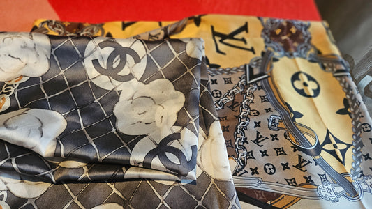 7.18.25 Scarves silk scarves variety designs