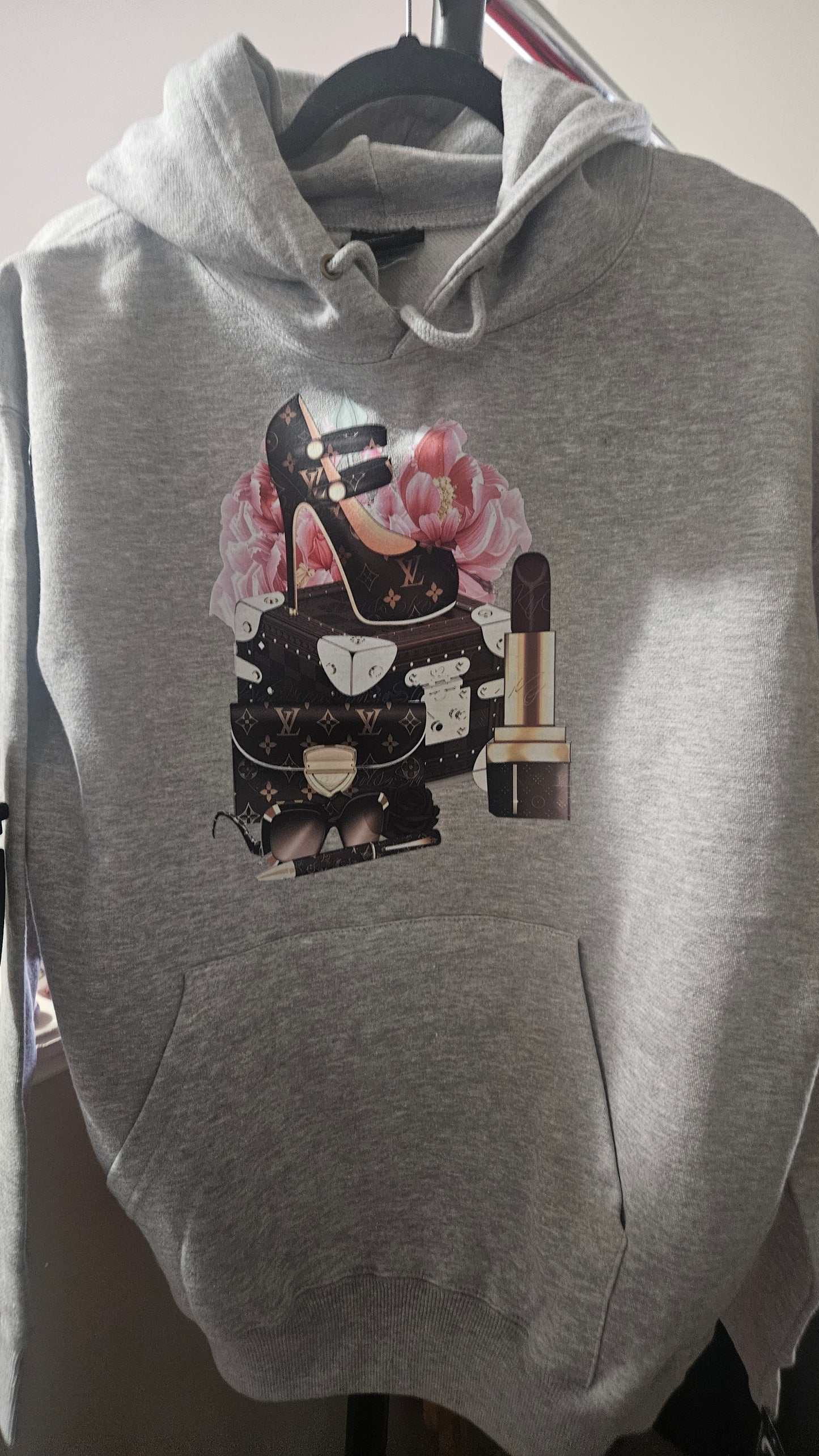 12.18.25 Sweatshirt Gray L hoodie