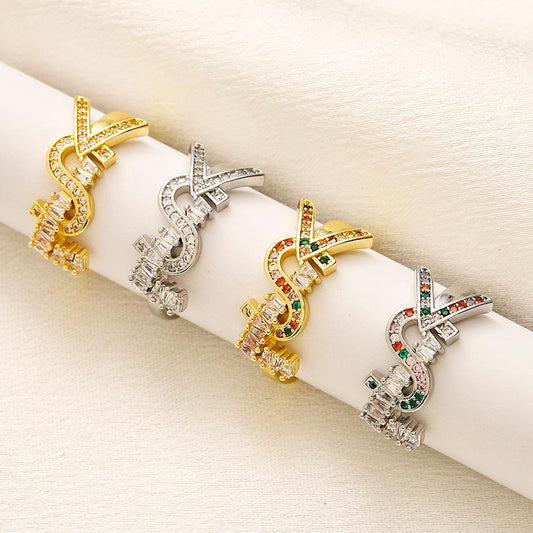 9.30.25 Ring Y adjustable w stones