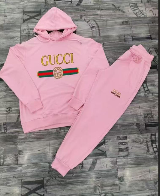 11.7.25 Jogger set Pink GG hoodie pullover