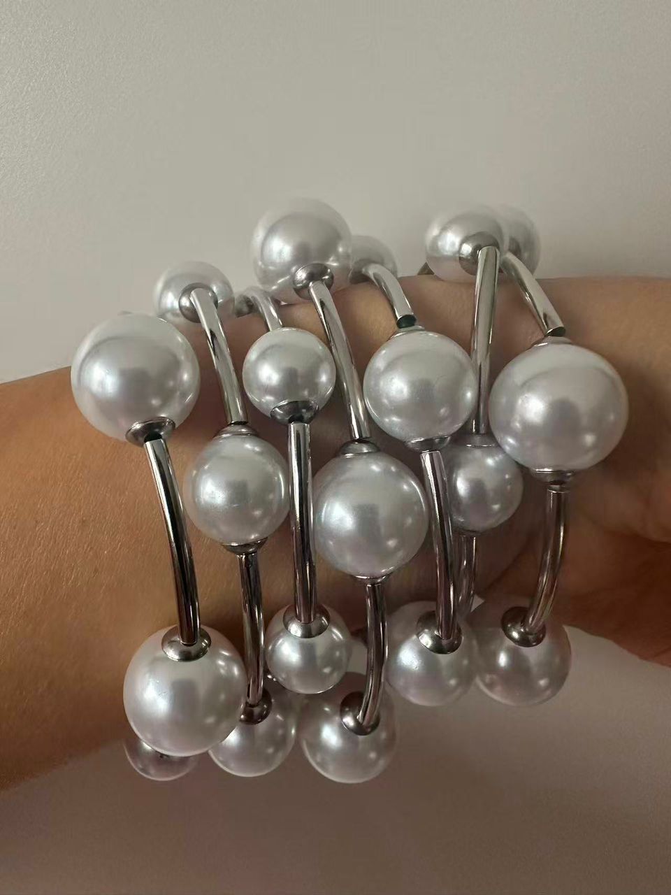 1.12.26 Bubble beaded bracelet