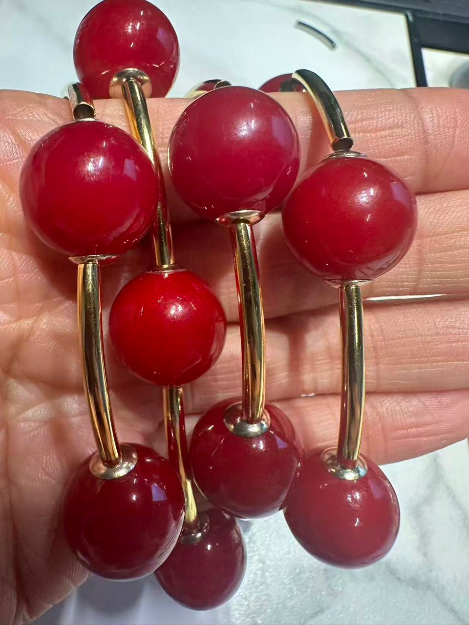 1.12.26 Bubble beaded bracelet