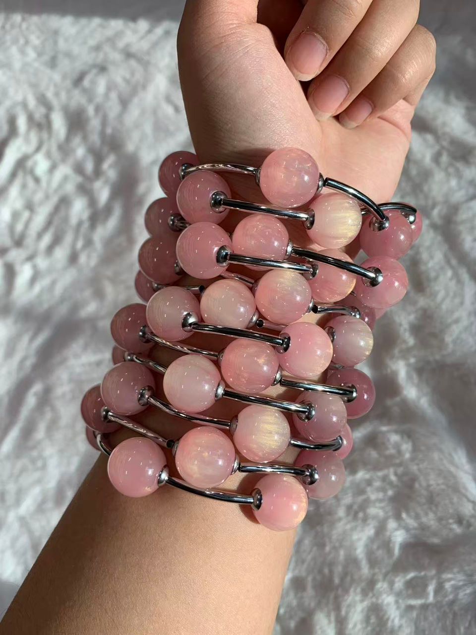 1.12.26 Bubble beaded bracelet