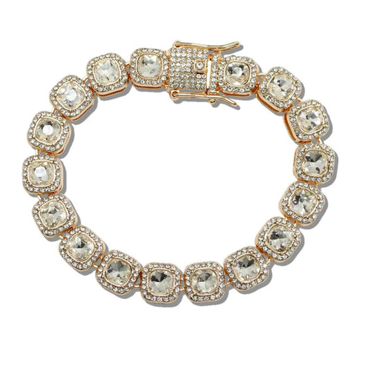 2.5.26 Bracelet Geometric link pave