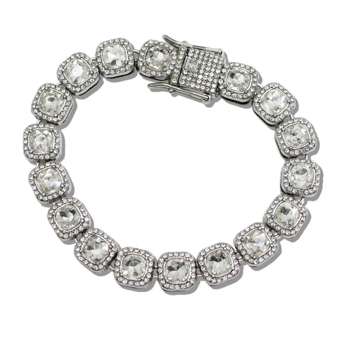 2.5.26 Bracelet Geometric link pave