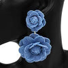 10.22.25 Earring denim flower