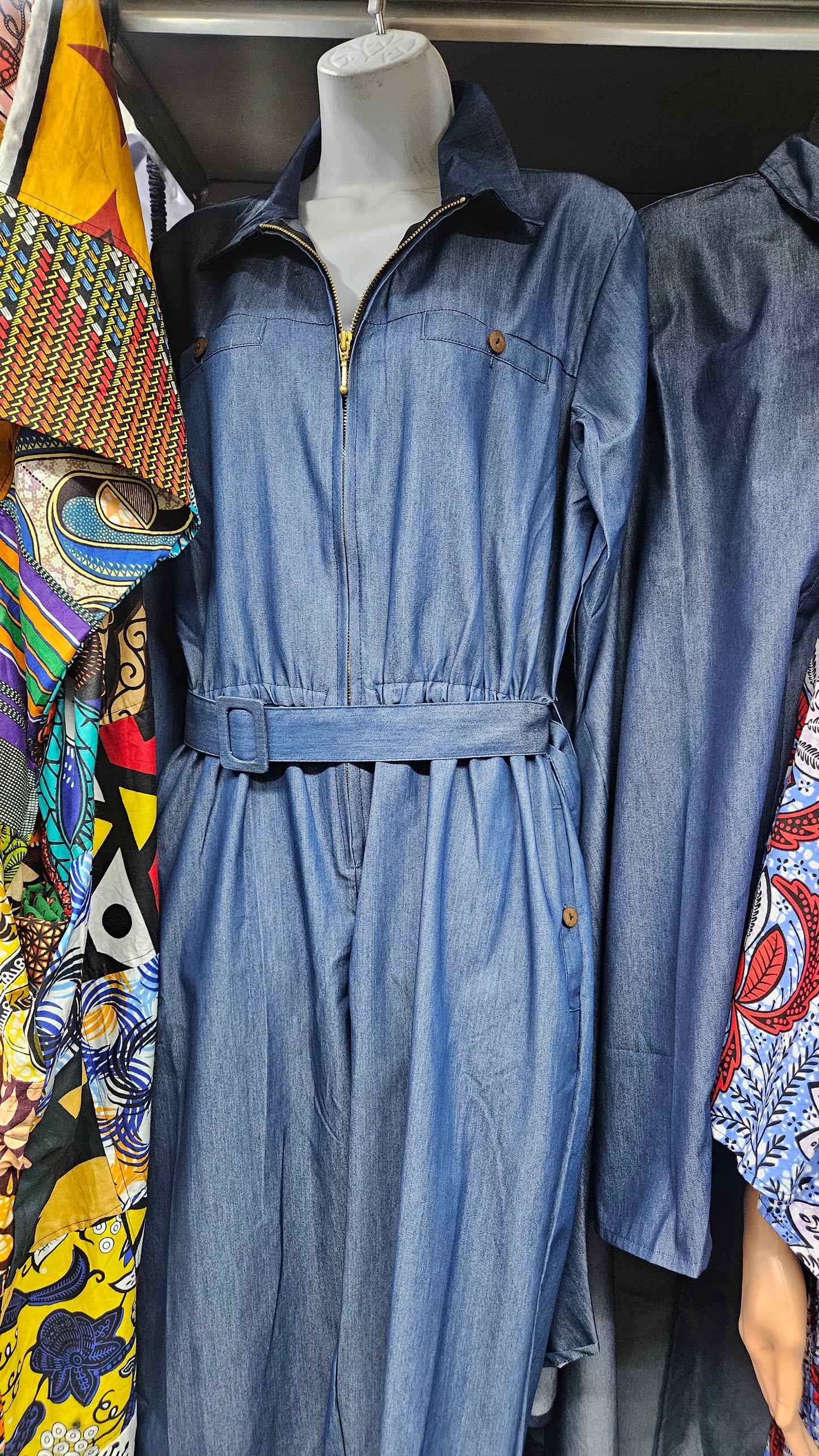 10.29.25 Jumper denim w zip up fit up to 1x