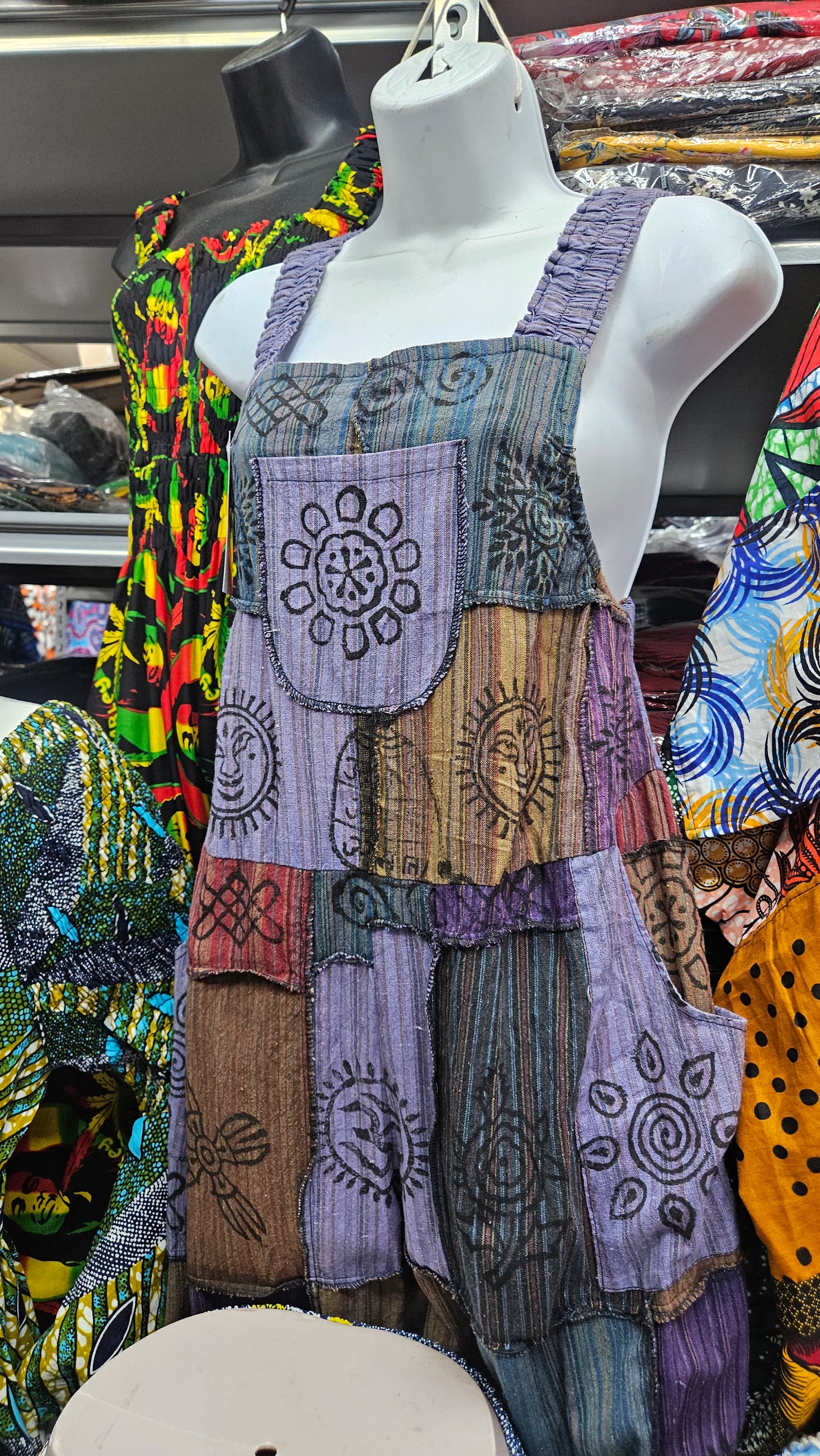 10.29.25 Jumper patchwork cotton embossed up to 1x