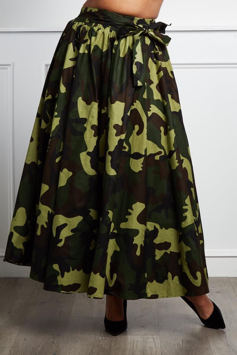 10.14.25 Skirt Maxi skirt w head wrap up to 2x