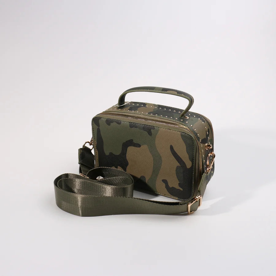8.2.26 Purse camera camo w gold trim