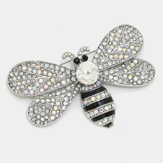 3.11.25 Brooche Bee brooche w wings