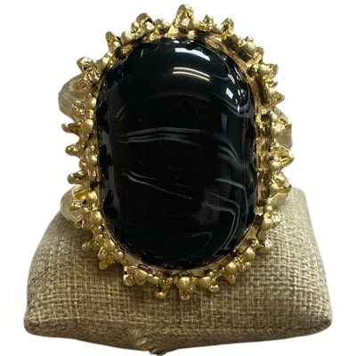 9.8.26 necklace chunky gold crusted