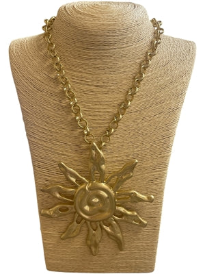 8.25.26 Necklace Gold sun