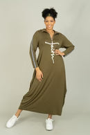 8.30.25 Dress Faith Pearl knit maxi dress OS