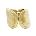 6.9.26 Bracelet chunky acrylic w gold trim