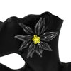 6.4.26 Earring big flower w yellow stones