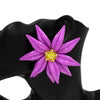 6.4.26 Earring big flower w yellow stones