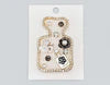 10.29.25 Brooche junk perfume bottle pearls/rhinestones