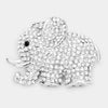 11.2.25 Brooche Elephant rhinestone