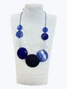 6.9.26 Necklace Modern acrylic disc necklace
