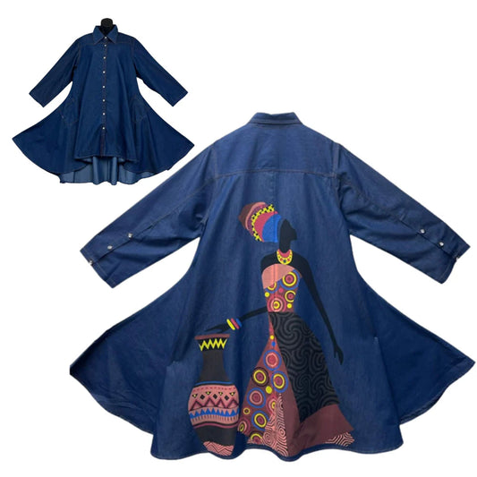 10.11.25 Dress SNS denim w african lady back