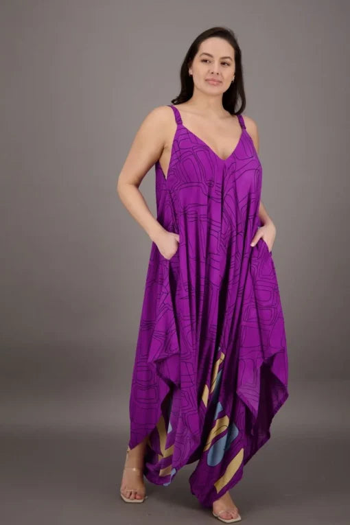 10.22.25 Jumper wide leg flowy up to 3x