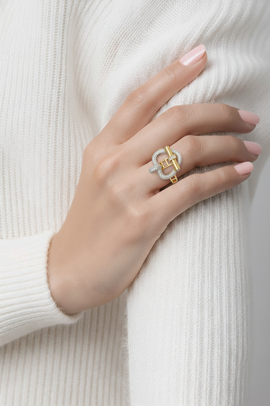 12.31.25 Bracelet ring buckle ring set