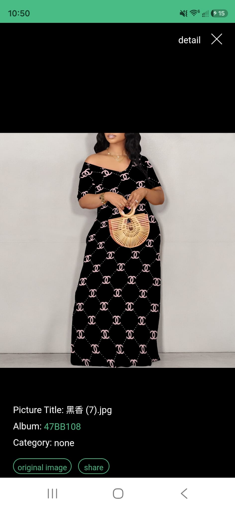 9.15.26 Dress C  black w pink C maxi
