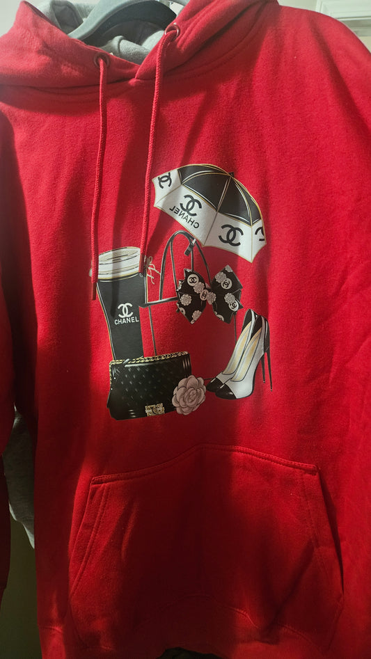 12.18.25 Sweatshirt Red C hoodie