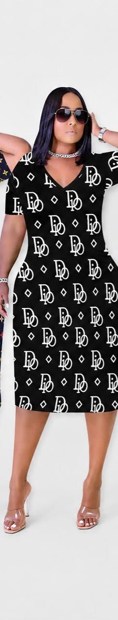 7.24.26 Dress short dr b/w