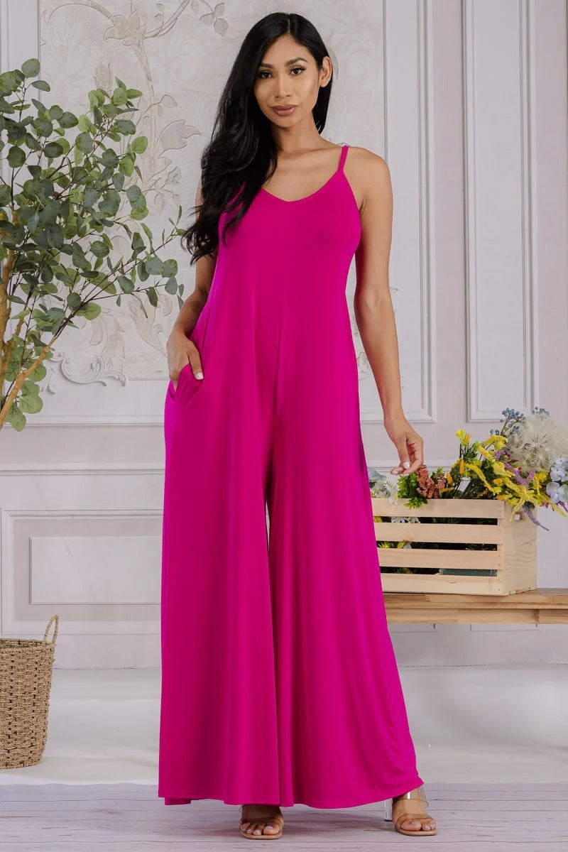 5.29.26 Jumper fuscia wide leg