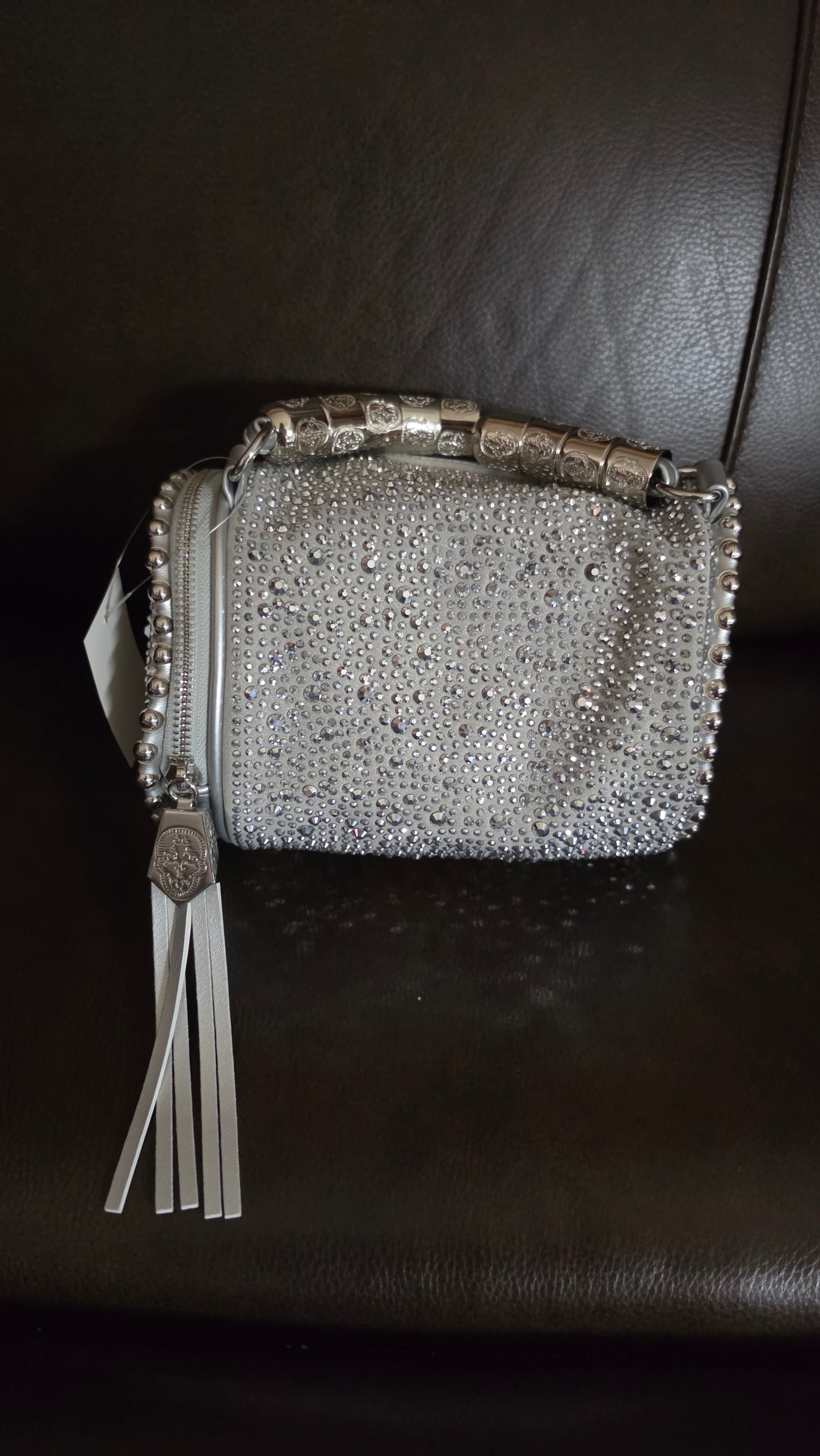 9.1.26 Purse small barrel silver bling