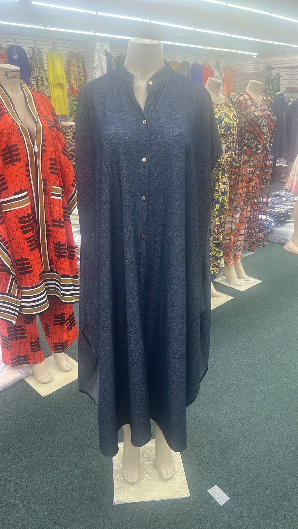 9.24.26 Dress SA button up flare