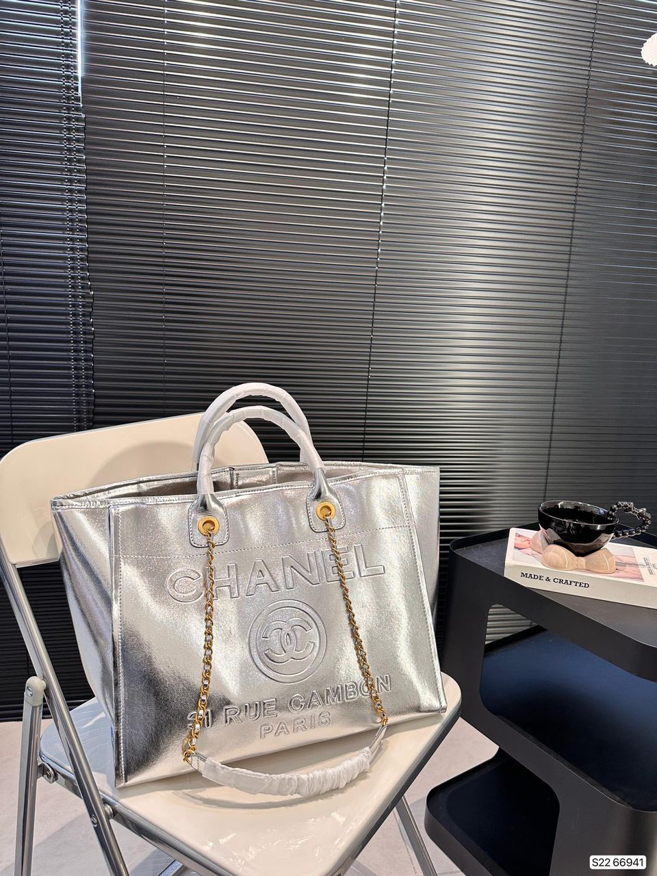 12.18.25 Purse C silver tote